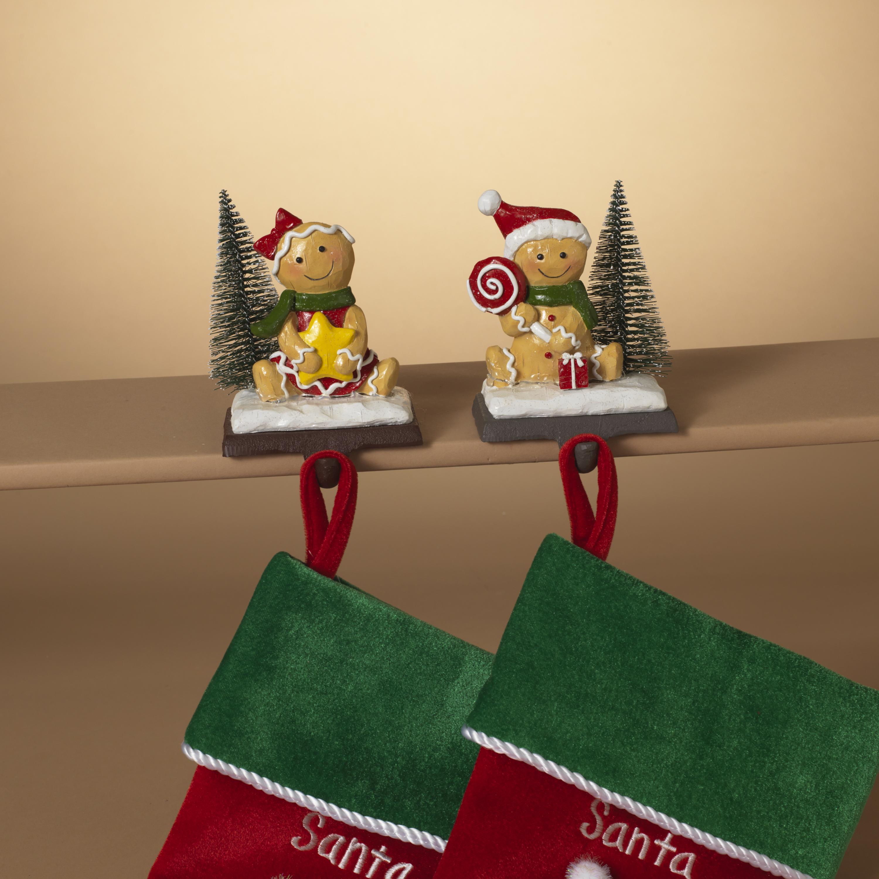 Gingerbread Character Stocking Holder -