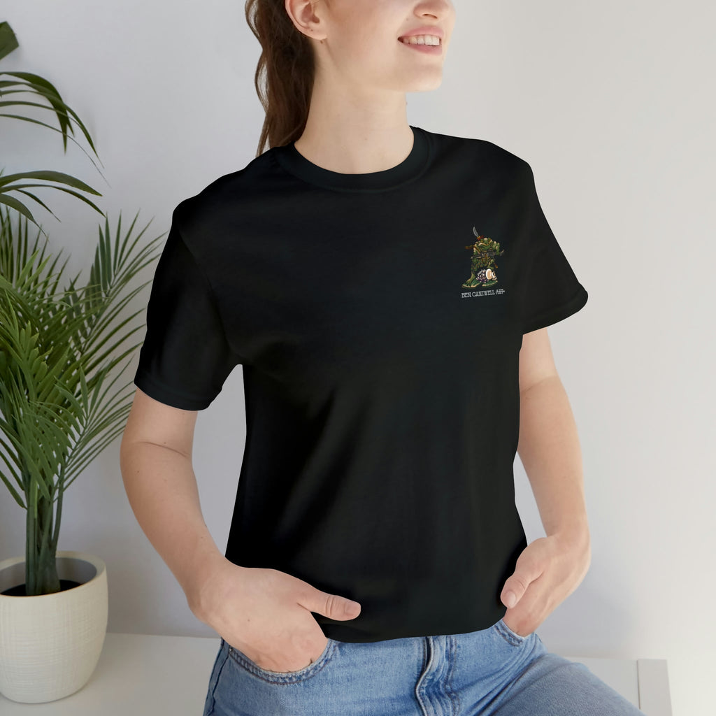 240 Machine Gun Frog - Front Print - Short Sleeve Tee