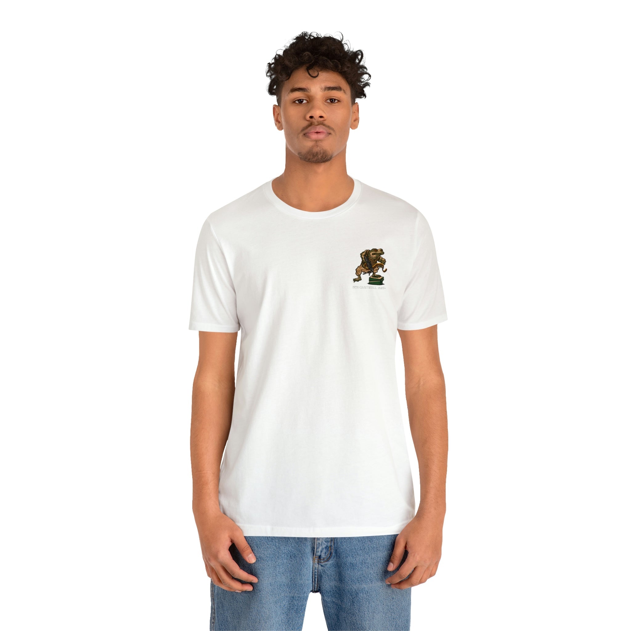 M249 SAW Frog - Front Print - Short Sleeve Tee