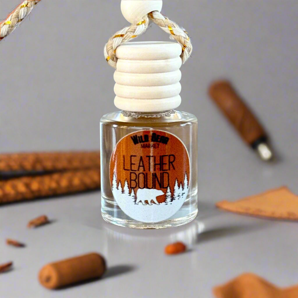 Leather Bound Car Freshener