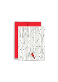 Christmas Cardinal Wildflower Seed Paper Card