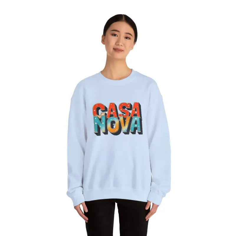 Ocean State Styles Sweatshirt Casa Nova Lettering Crewneck