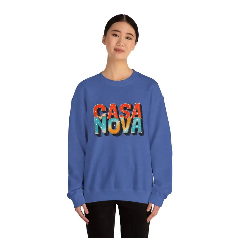Ocean State Styles Sweatshirt Casa Nova Lettering Crewneck