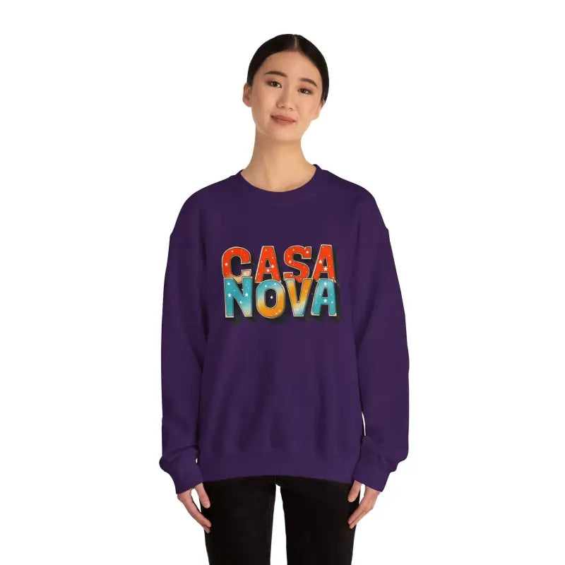 Ocean State Styles Sweatshirt Casa Nova Lettering Crewneck