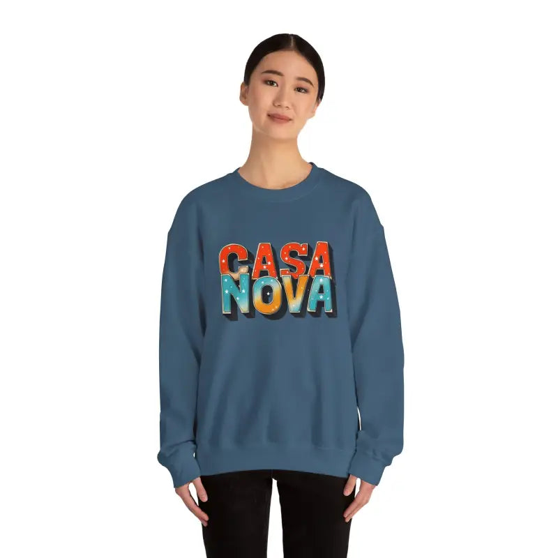 Ocean State Styles Sweatshirt Casa Nova Lettering Crewneck