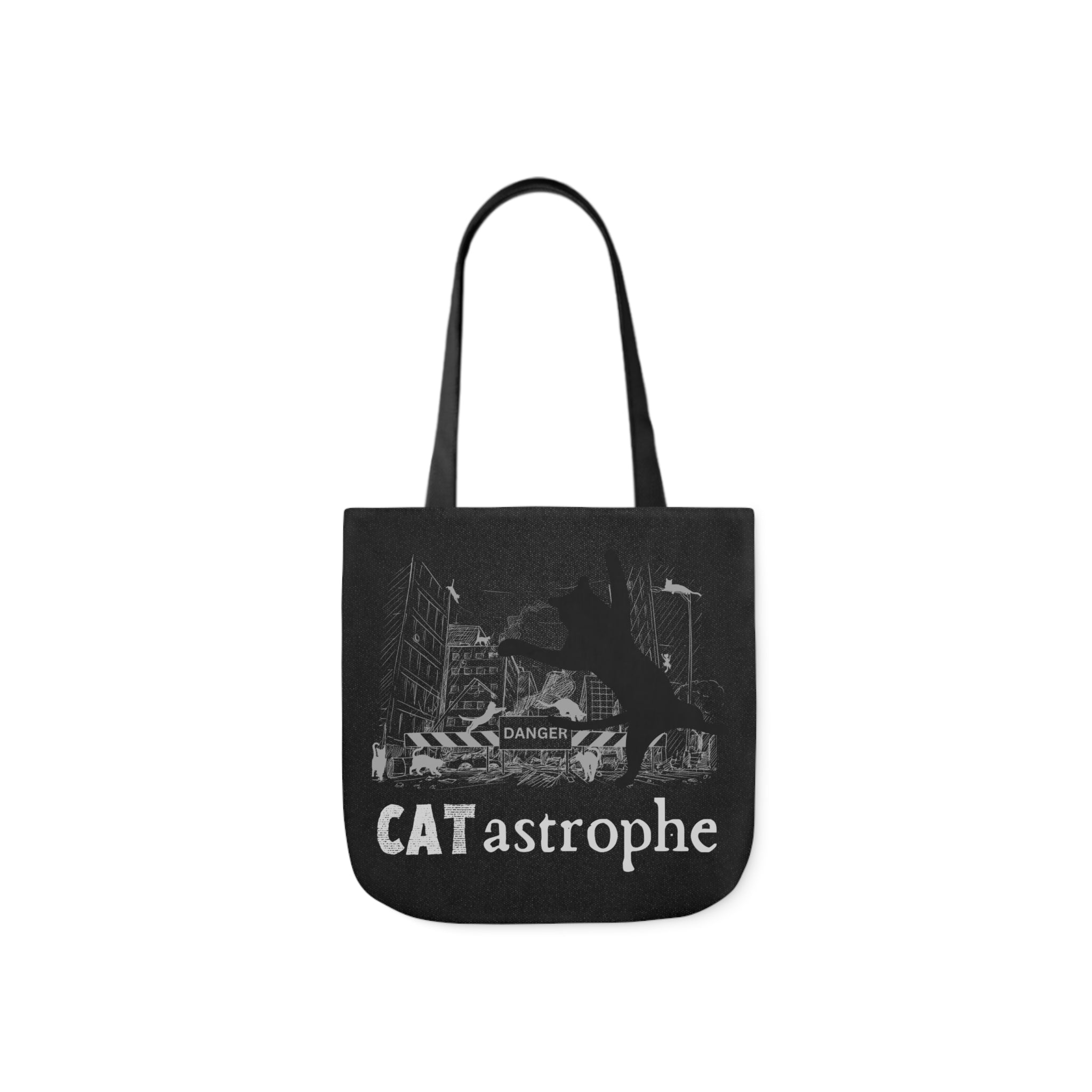 CAT-astrophe Canvas Tote Bag