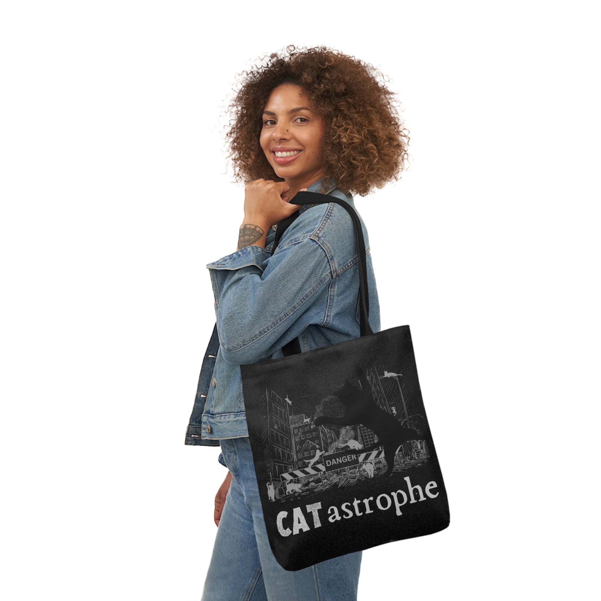 CAT-astrophe Canvas Tote Bag