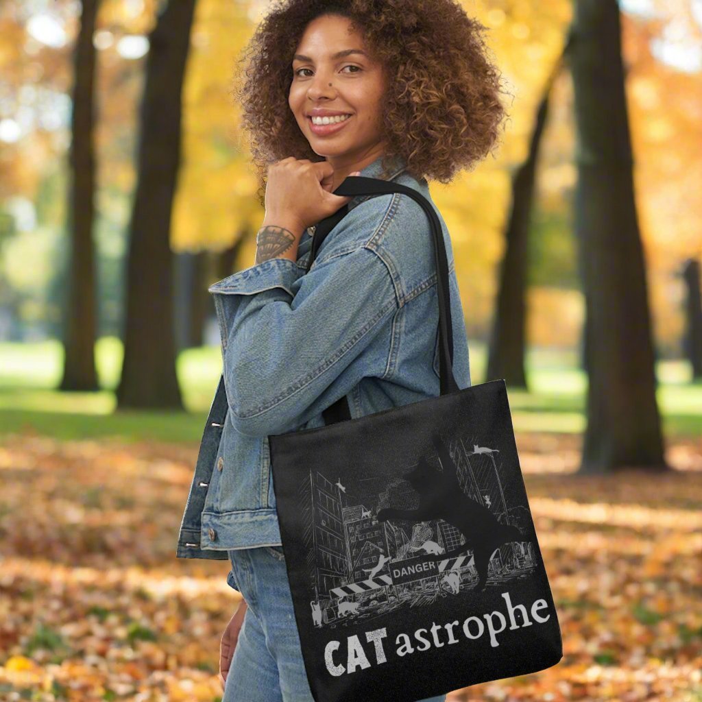 CAT-astrophe Canvas Tote Bag