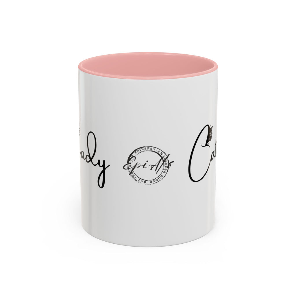 Cat Lady Accent Coffee Mug - Perfect Gift for Cat Lovers