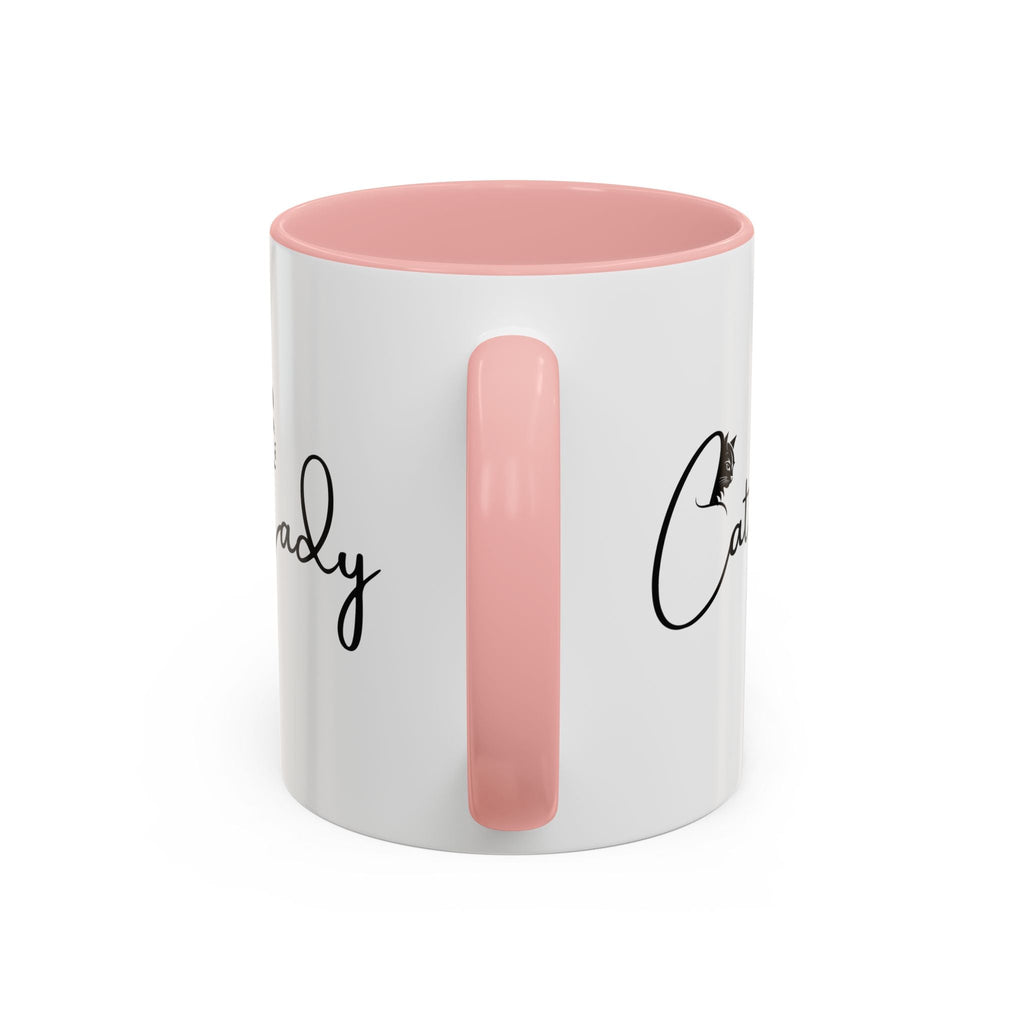 Cat Lady Accent Coffee Mug - Perfect Gift for Cat Lovers