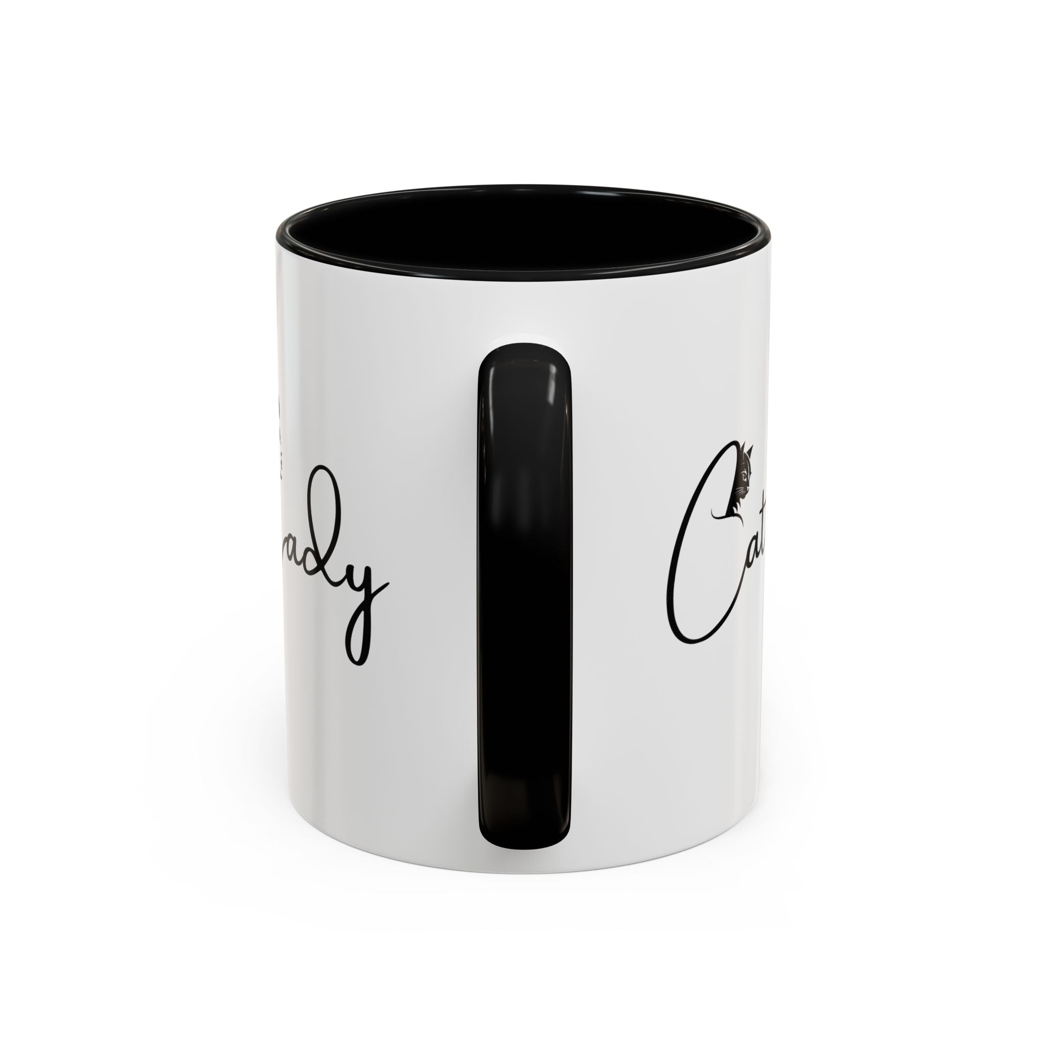 Cat Lady Accent Coffee Mug - Perfect Gift for Cat Lovers