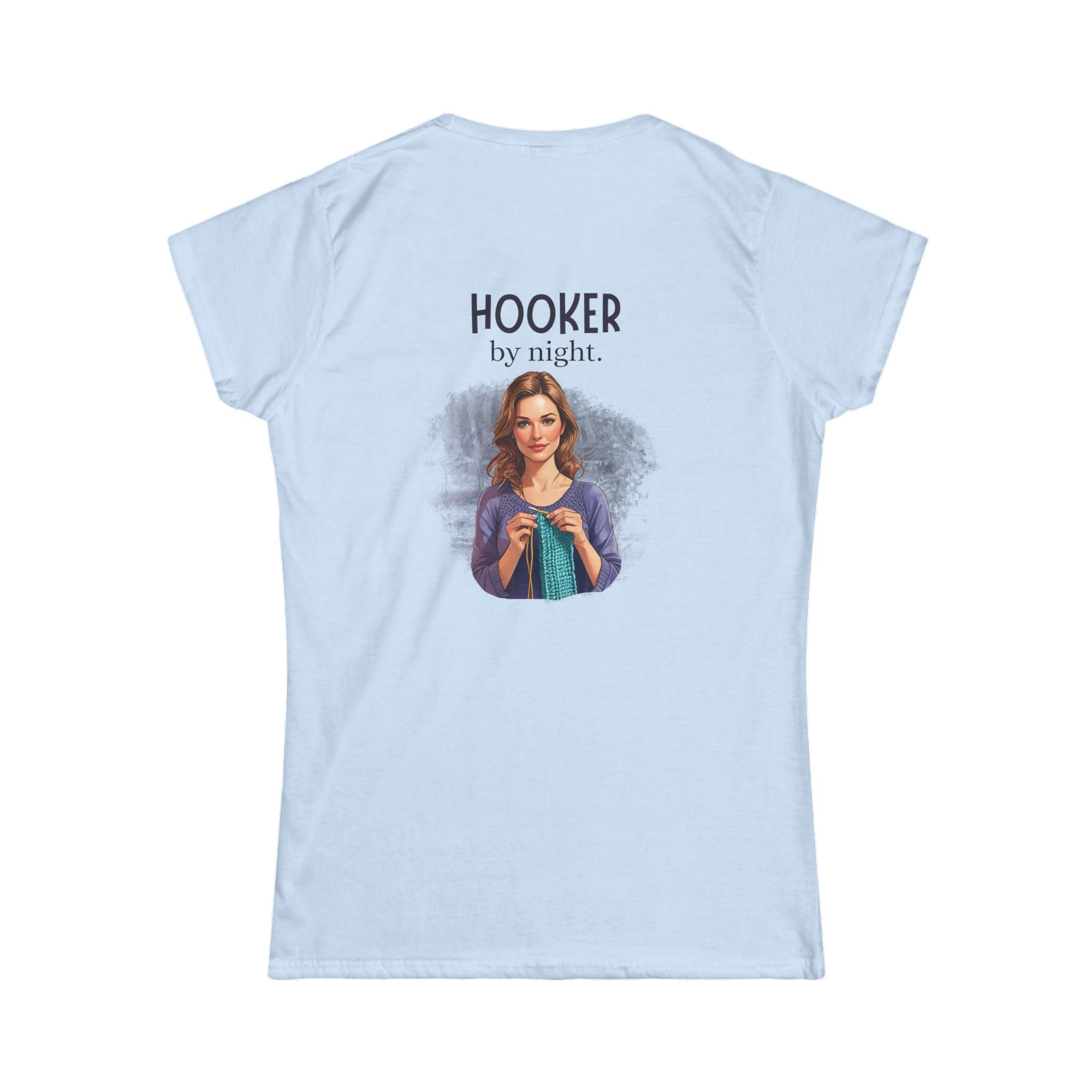 Cat Lady Hooker Softstyle Tee