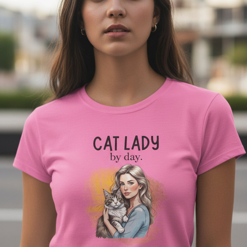 Cat Lady Hooker Softstyle Tee