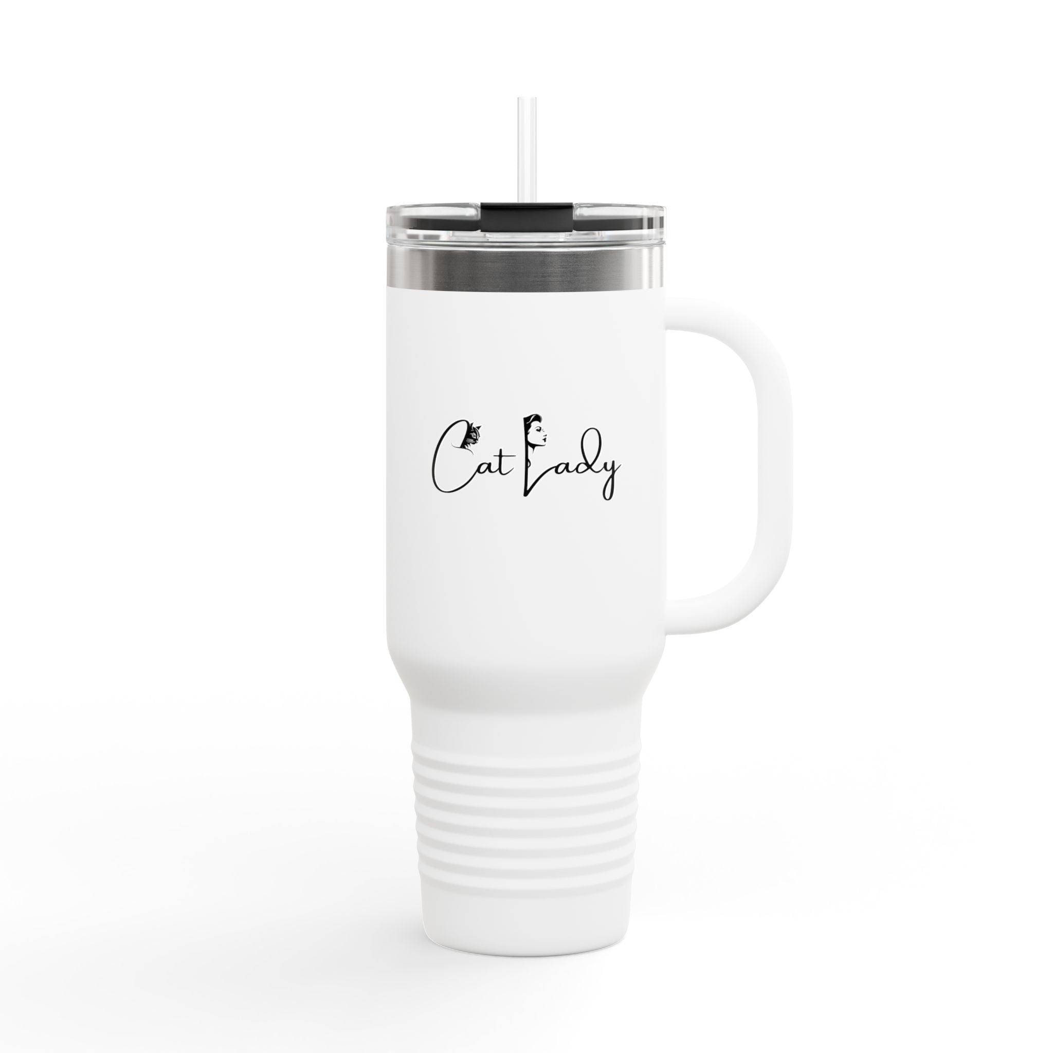 Cat Lady Insulated Travel Mug - 40oz Coffee Tumbler