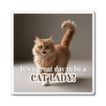 Cat Lady Refrigerator Magnet - Perfect Gift for Cat Lovers