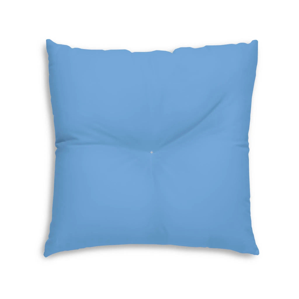 Cat Lady Seating Tufted Floor Pillow, Square