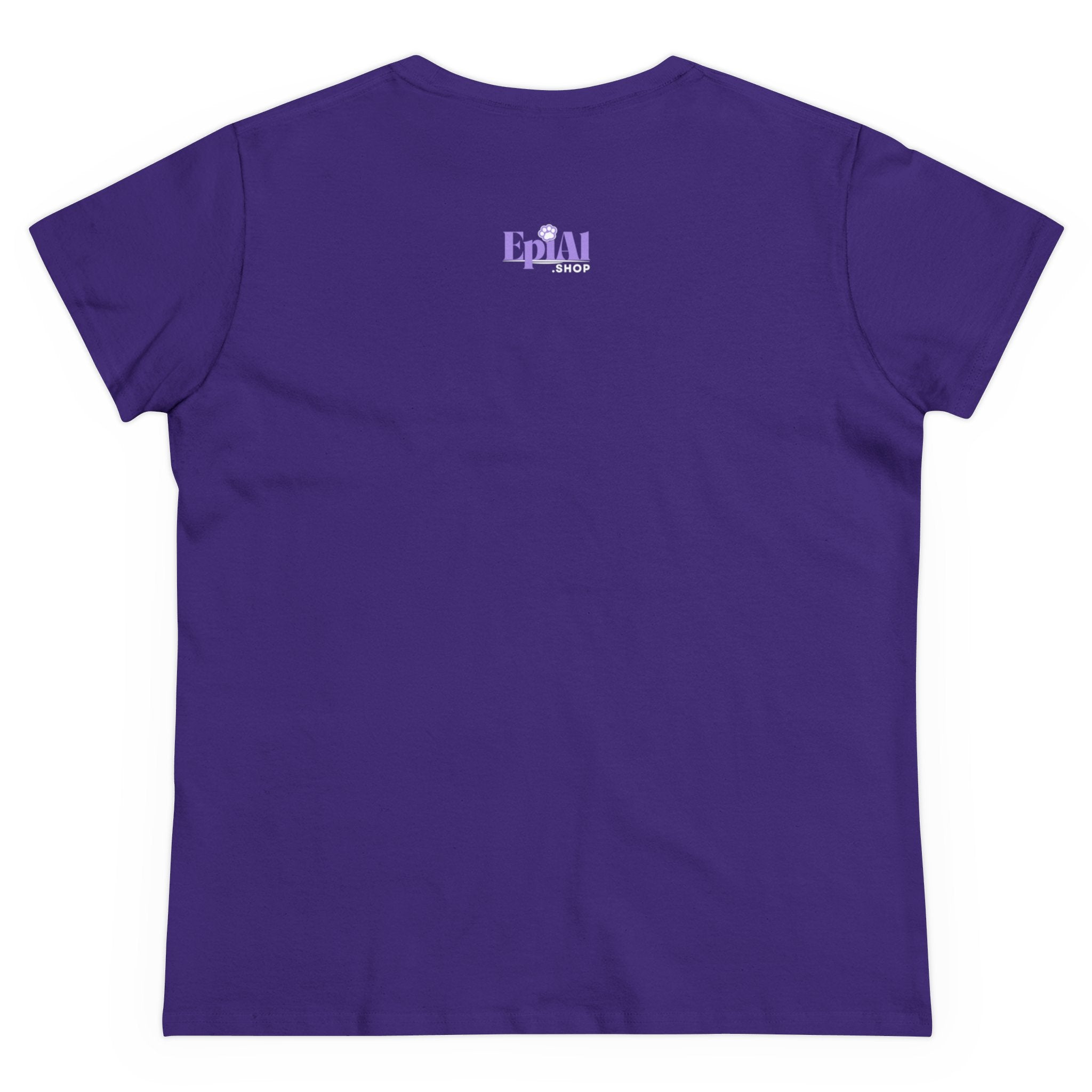 Cat Lady Women's Midweight Cotton Tee