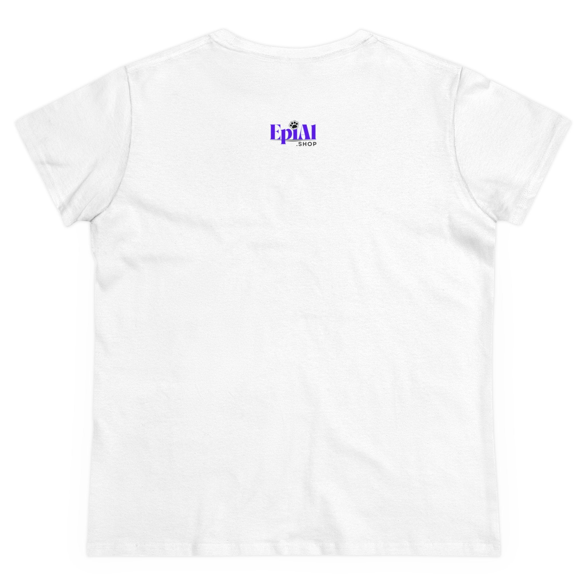 Cat Lady Women's Midweight Cotton Tee
