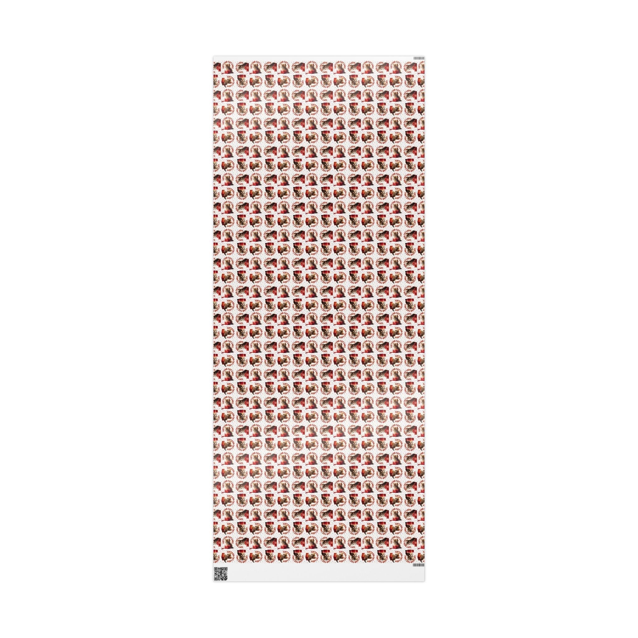 Cat Lady Wrapping Paper for Gifts