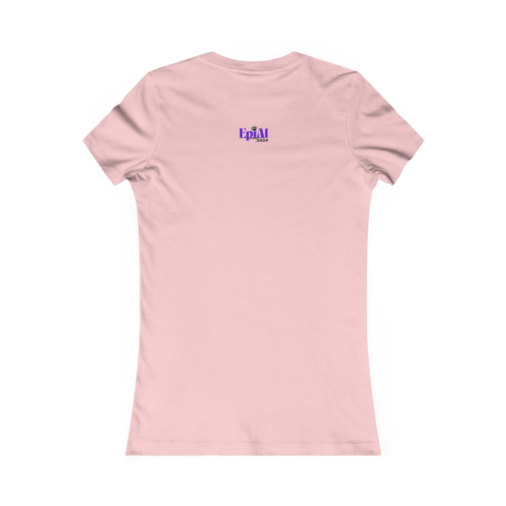 Mama Cat Mama Women’s Slim Fit Tee – Cat Mom Word Design Shirt