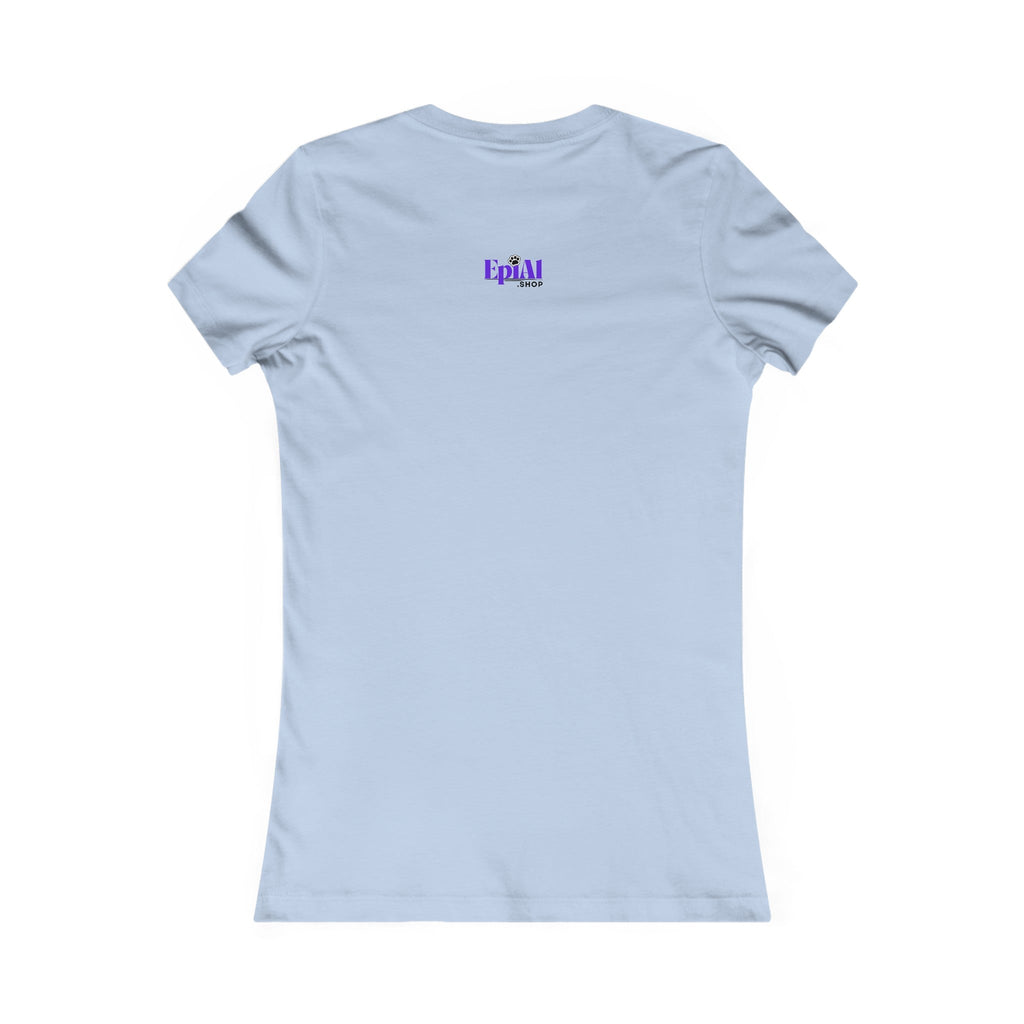 Mama Cat Mama Women’s Slim Fit Tee – Cat Mom Word Design Shirt