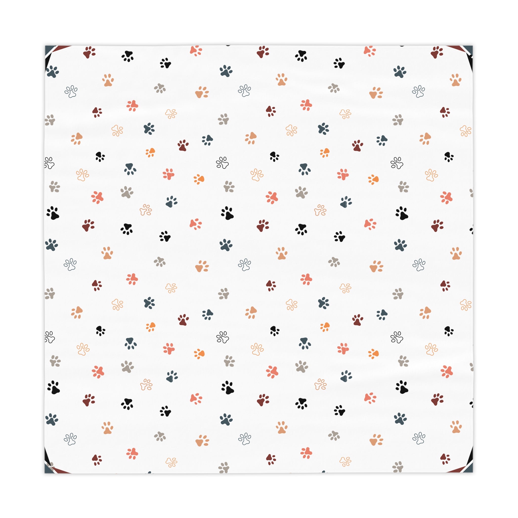 Cat Paw Print Tablecloth