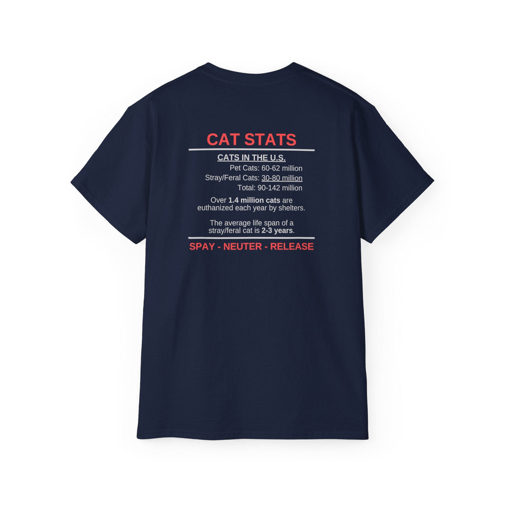 Cat Stats Unisex Ultra Cotton Tee