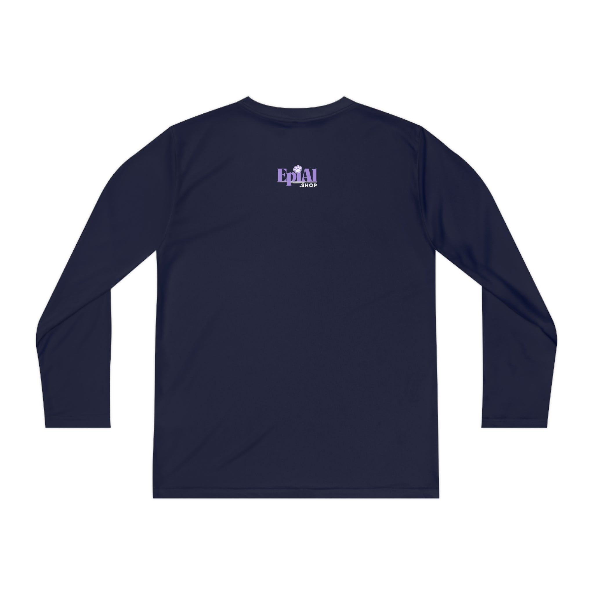 Cat Tricks Youth Long Sleeve Competitor Tee