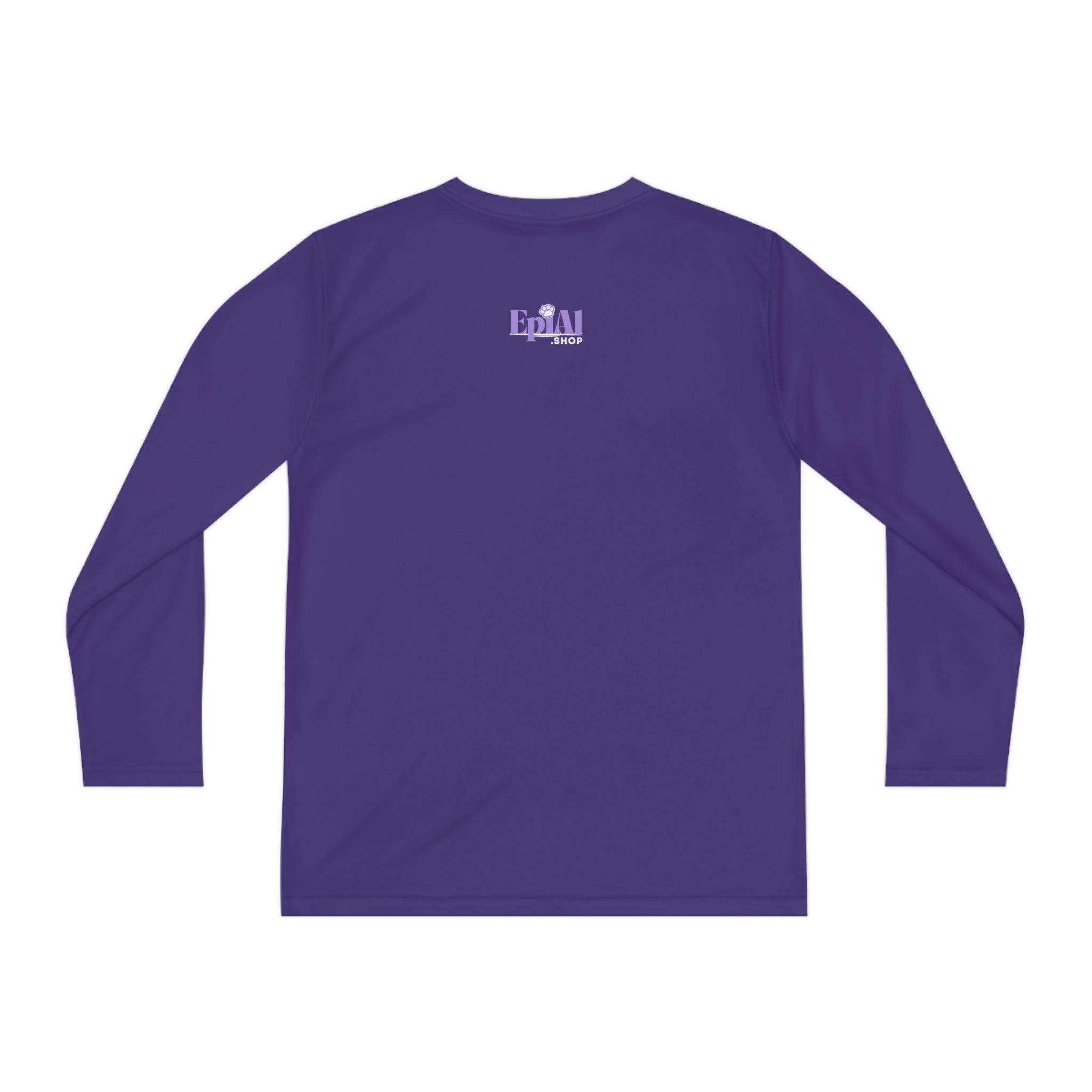 Cat Tricks Youth Long Sleeve Competitor Tee