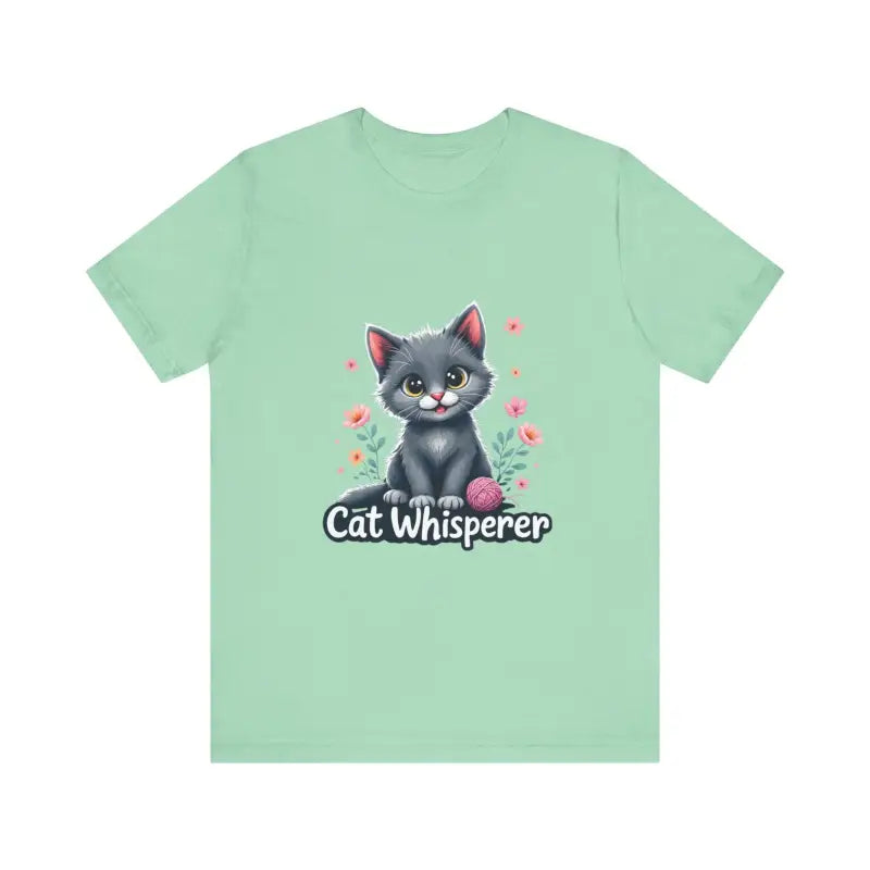 Ocean State Styles Cat Whisperer Unisex T Shirt Graphic