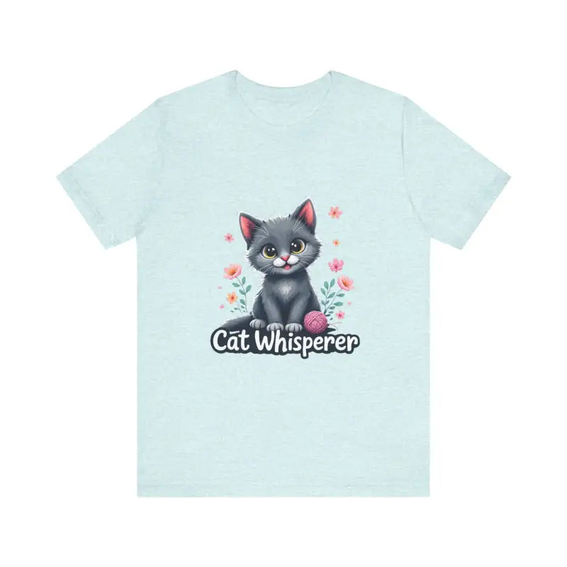 Ocean State Styles Cat Whisperer Unisex T Shirt Graphic