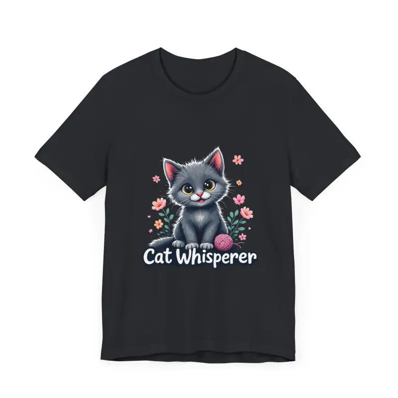 Ocean State Styles Cat Whisperer Unisex T Shirt Graphic