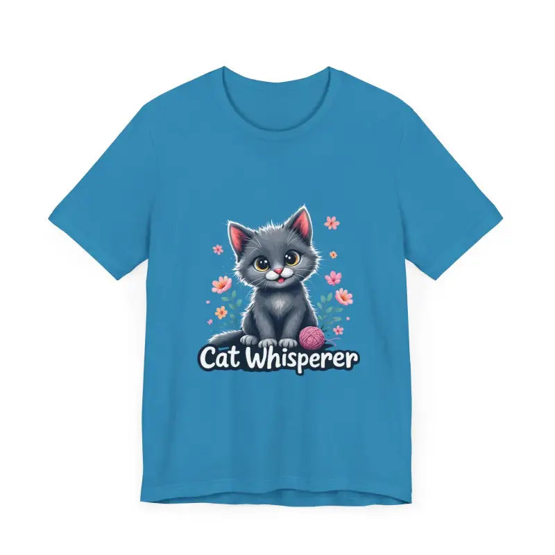 Ocean State Styles Cat Whisperer Unisex T Shirt Graphic