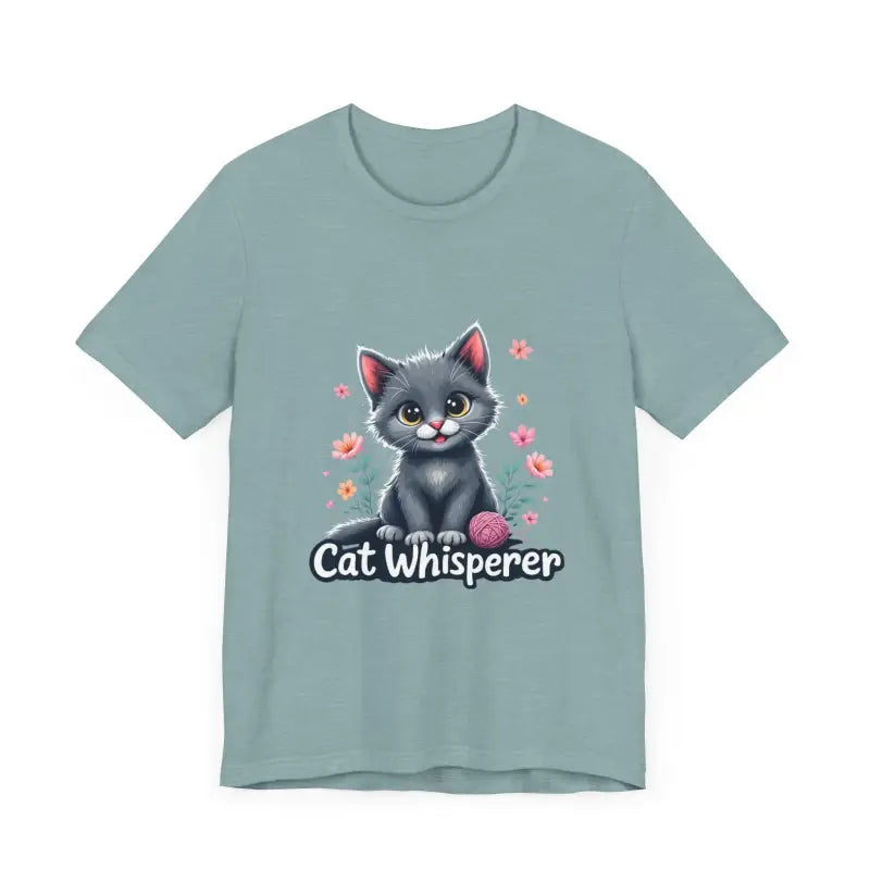 Ocean State Styles Cat Whisperer Unisex T Shirt Graphic