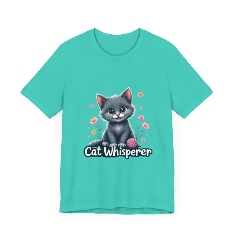 Ocean State Styles Cat Whisperer Unisex T Shirt Graphic