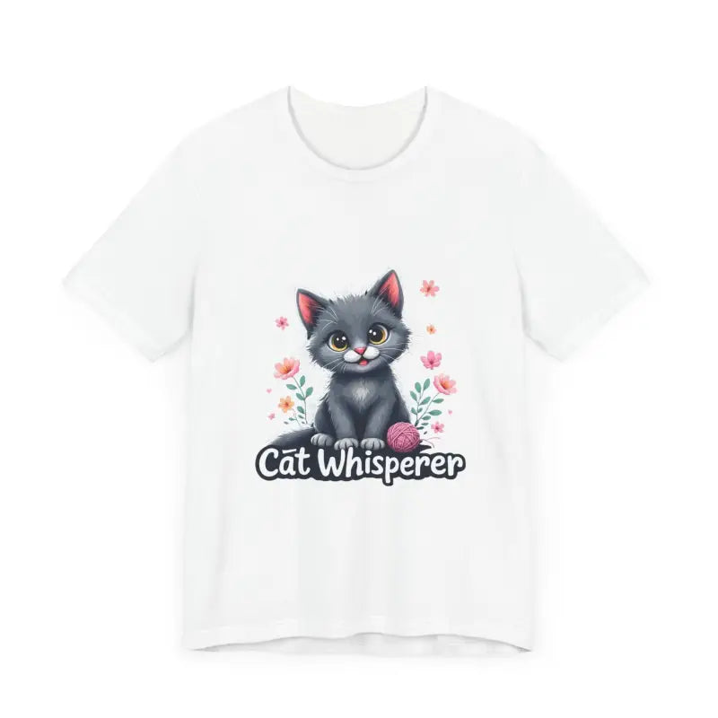 Ocean State Styles Cat Whisperer Unisex T Shirt Graphic