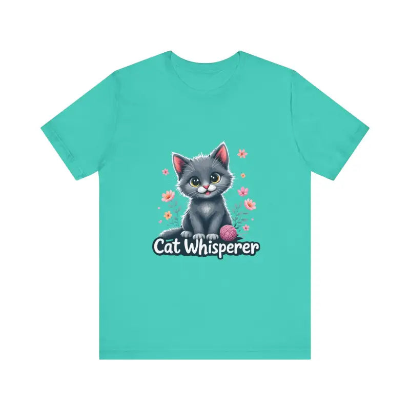 Ocean State Styles Cat Whisperer Unisex T Shirt Graphic