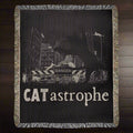 CATastrophe Heirloom Woven Blanket