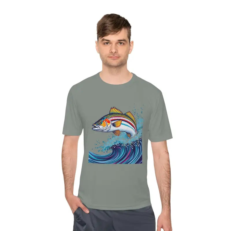 Ocean State Styles T Shirt Fishing Tee Moisture Wicking
