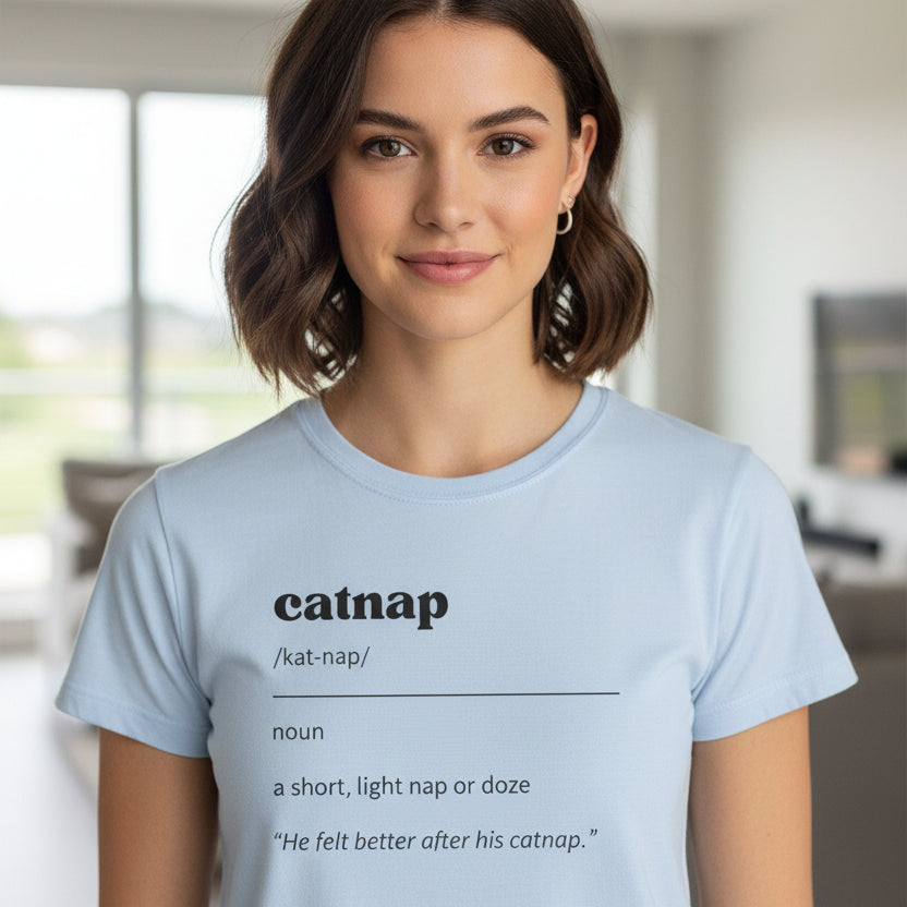 Catnap Definition Women's Softstyle Tee