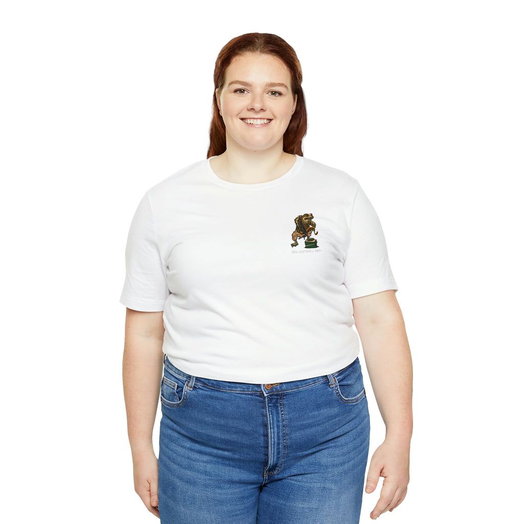 M249 SAW Frog - Front Print - Short Sleeve Tee