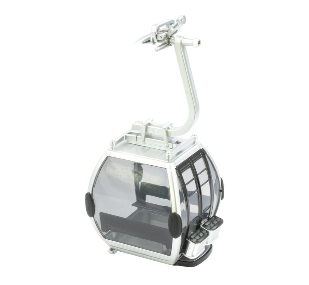 Omega III Ski Lift Cabin - Silver/Black - 1:32 Scale
