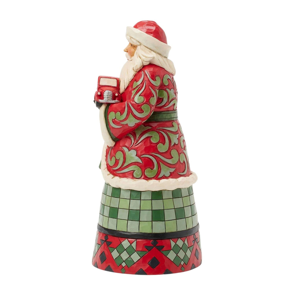 Highland Glen Santa with Toy Truck