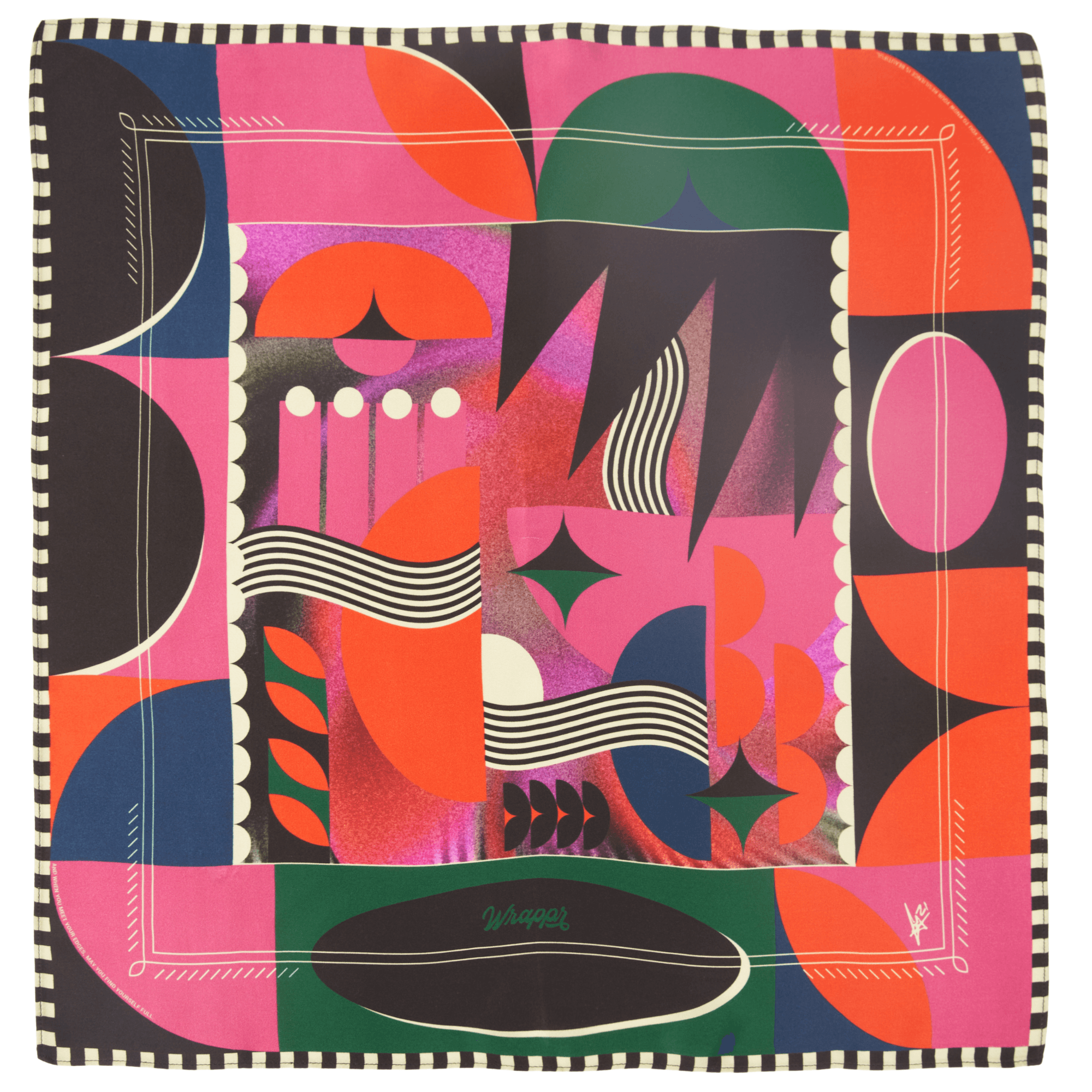 Chalice | 18" Mulberry Silk Furoshiki Wrap by Essery Waller