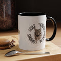 Charming Cat Accent Coffee Mug