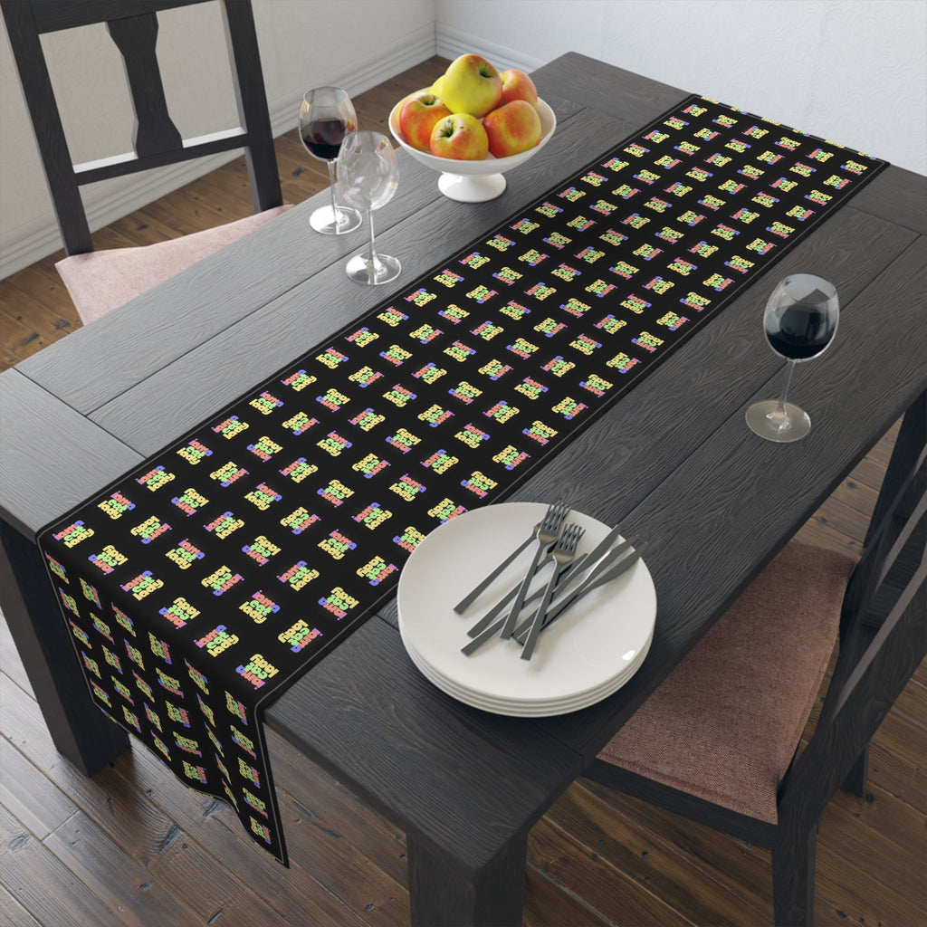 Chic Cat Lady Cotton Table Runner