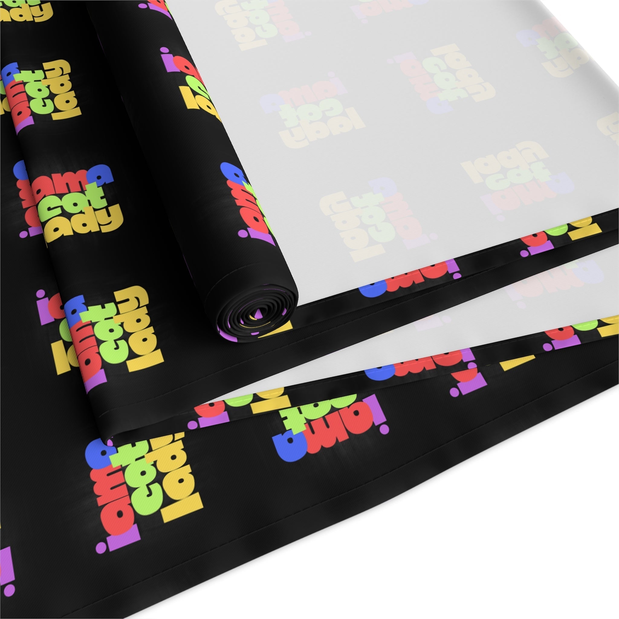 Chic Cat Lady Cotton Table Runner