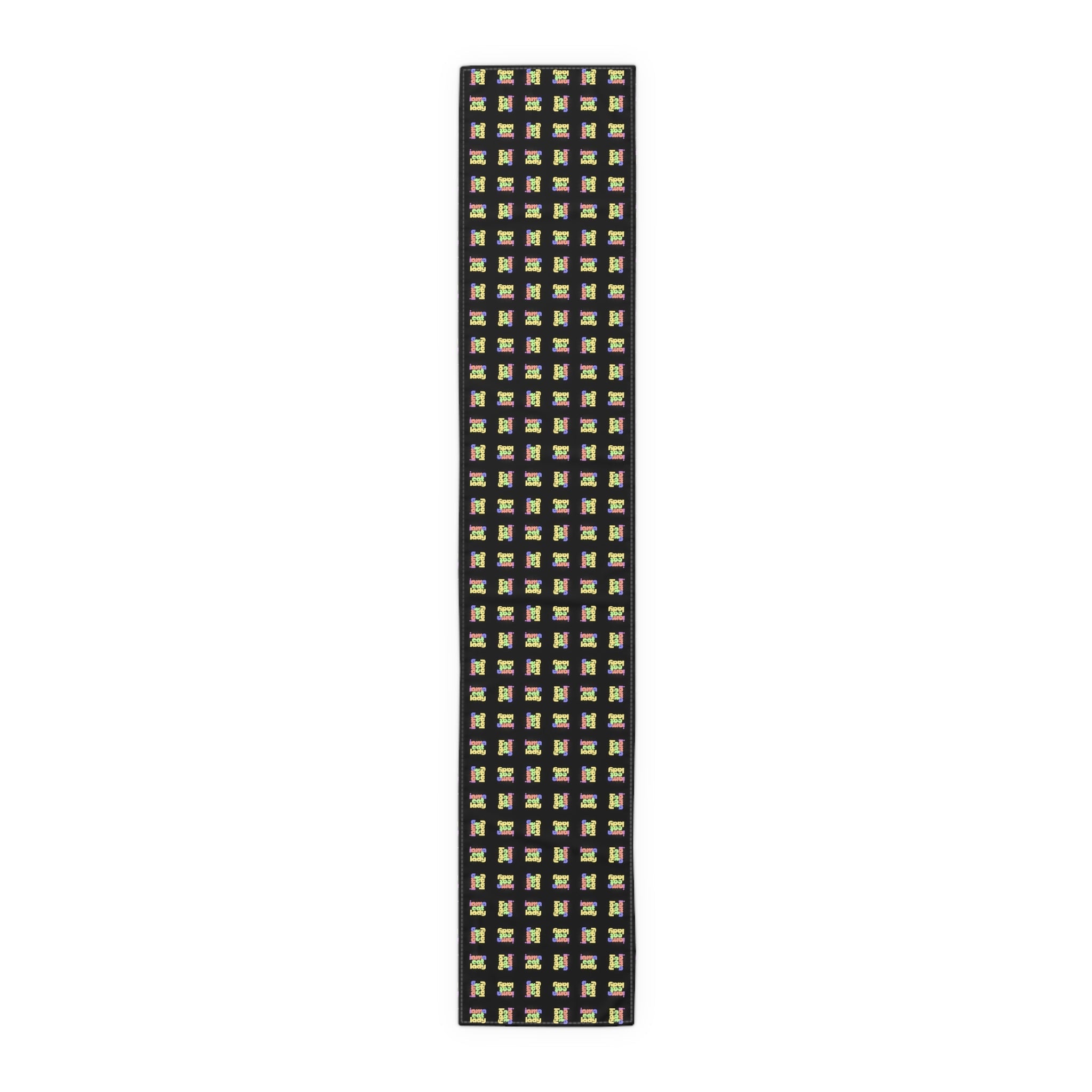 Chic Cat Lady Cotton Table Runner