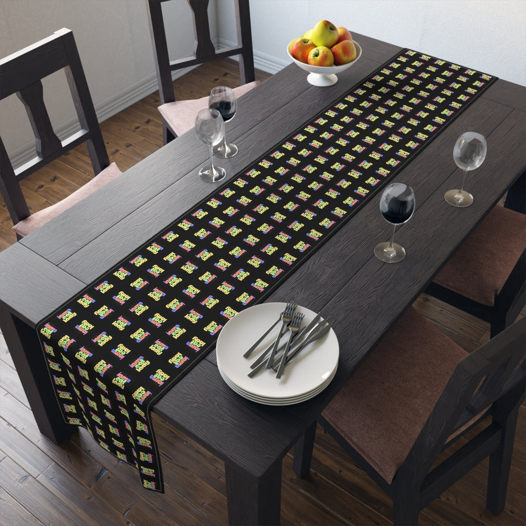 Chic Cat Lady Cotton Table Runner