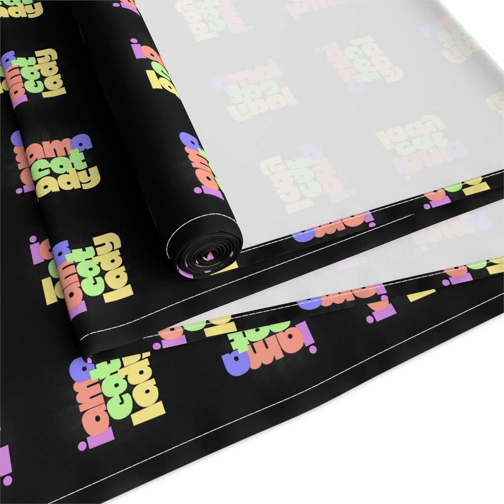 Chic Cat Lady Cotton Table Runner